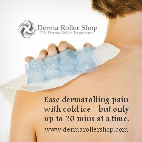Ease Dermarolling Pain With Ice